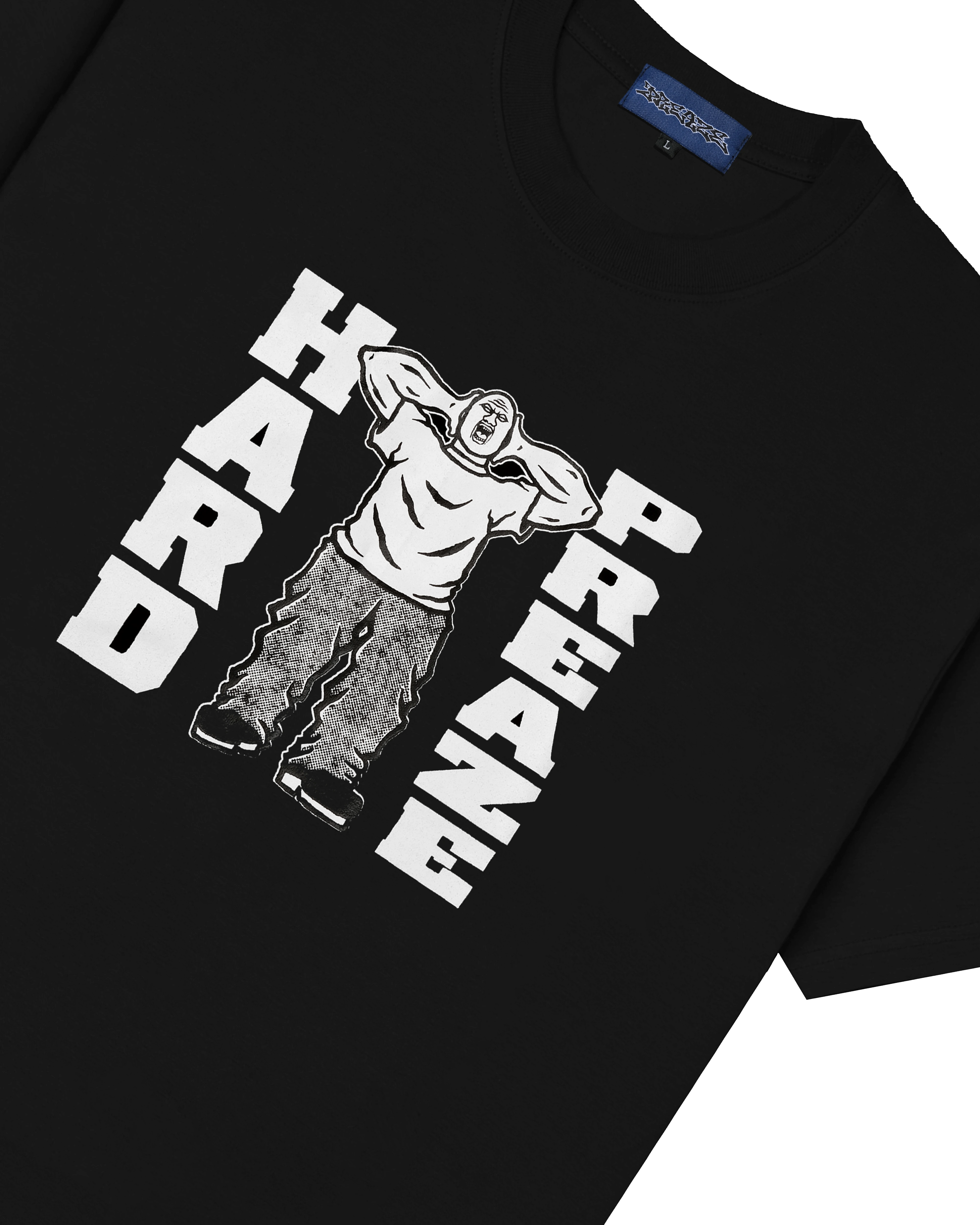 HARD PREAZE - BLACK TEE hover